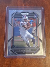 Khalil Shakir 2022 Prizm Rookie Rc Card #355 Buffalo Bills. rookie card picture