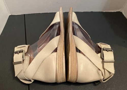 Sandali FREE PEOPLE Vale Boot in pelle con punta asimmetrica e cinturino alla caviglia taglia 8/38 - Foto 10 di 18