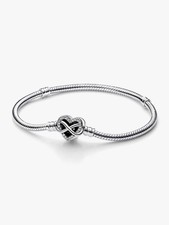 Bracciale Pandora Moments Con Chiusura Cuore Infinito 592645C01 Bracelet Argento
