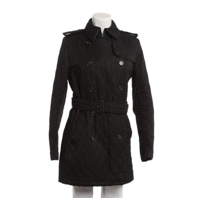 Burberry London Übergangsmantel 36 UK 10 Schwarz