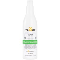 Alfaparf Yellow Scalp Balance Shampoo 500Ml FüR Fettiges Haar, Sanfte Reinigung