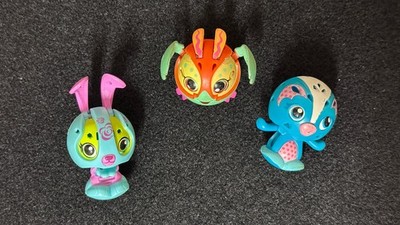 Zoobles Set   3 Figuren mit Zubehör   gebraucht