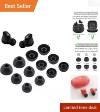 Noise-Reducing Silicone Ear Tips for Beats Studio Buds Comfortable Fit