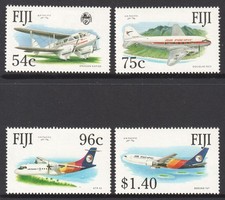 FIJI 1991 40th ANNIVERSARY OF AIR PACIFIC
