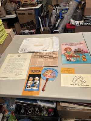 Vintage Original Dolly Dingle Fan Club Packet And Coloring Book(unused)