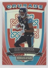 2017 Panini Rookies & Stars Crusade Red 78/99 Dede Westbrook #30 0e3