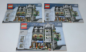 LEGO Creator Green Grocer 10185 -Used 100% Complete Minifigs & Booklets Included
