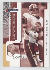 2001 Fleer Game Time Jeff George #9