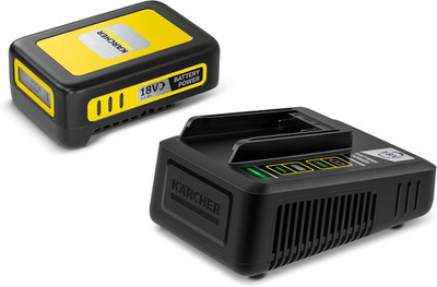 Kärcher Starter Kit Battery Power 18/25, 18 V Battery with 2.5 Ah and Fast Charg