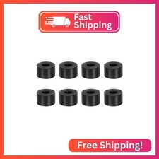 uxcell 8Pcs 1" OD x 3/8" ID x 5/8" Thick Round Rubber Washers Flat Rubber Spacer