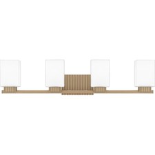 Bronze Gold Four Light Bath from the Joyner Collection