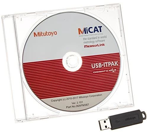 Mitutoyo Measurement Data Collection Software 06AFM386 USB-ITPAK/V2.1