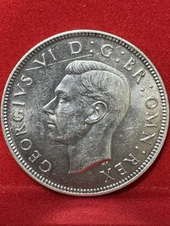 United Kingdom 2 shillings (florin) • 1944 Silver AU