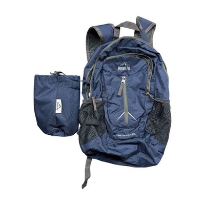 Venture Pal Field Operation 25L Packable Backpack Navy Blue Lightweight Hiking