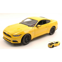 Ford Mustang GT 2015 Yellow 1:18 Maisto Auto Stradali -D- Neues Modell