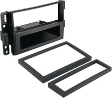 GM1598B Double DIN or Single DIN Pocket Radio Install Dash Kit Compatible with