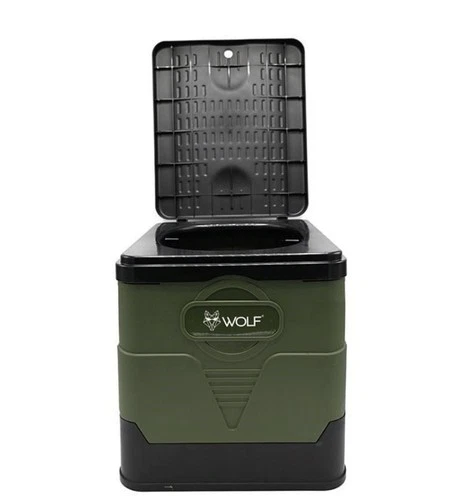 Wolf Compact Toilet - Fishing, Outdoor & Camping Portable Toilet