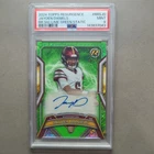 Jayden Daniels RC 2024 Topps Resurgence Lime Green Static Auto #1/15 PSA 9 Rare