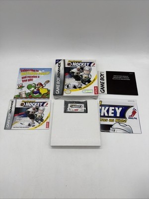NHL Backyard Hockey Nintendo Game Boy Advance GBA - CIB