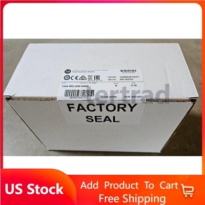 Sealed 1444-RELX00-04RB ALLEN BRADLEY RELAY EXPANSION MODULE   US Free Tax