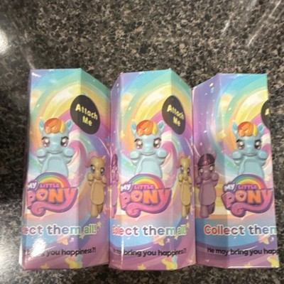 My Little Pony Attach Me Series Collectible Figurine Boxed Set Horse Multicolor