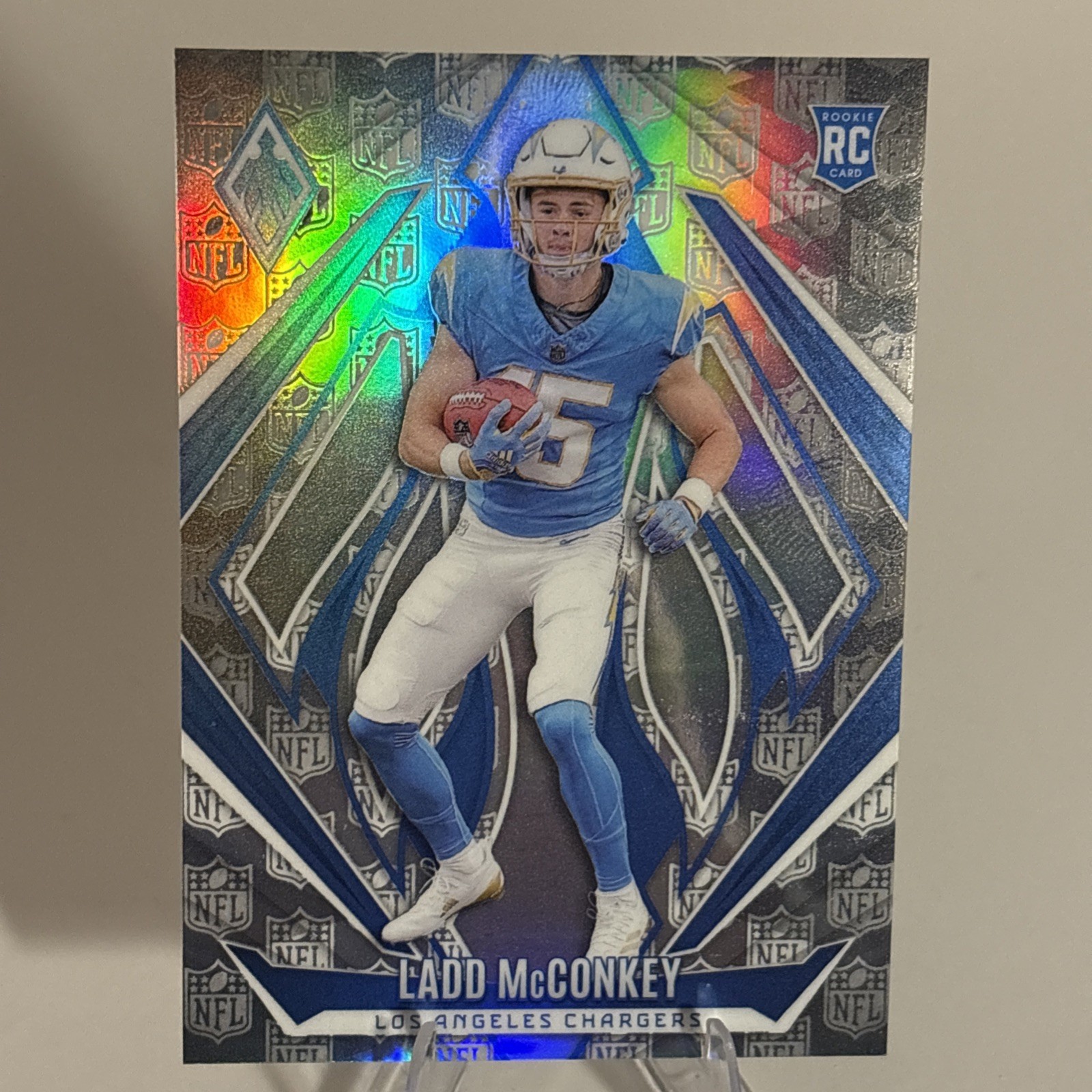 2024 Panini Phoenix - Rookies Ladd McConkey #216 NFL Shield /150 (RC)