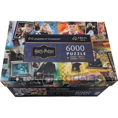 NEW Trefl Jigsaw Puzzle 6000 Pieces 15+ Ages Harry Potter Unlimited Fit Tech