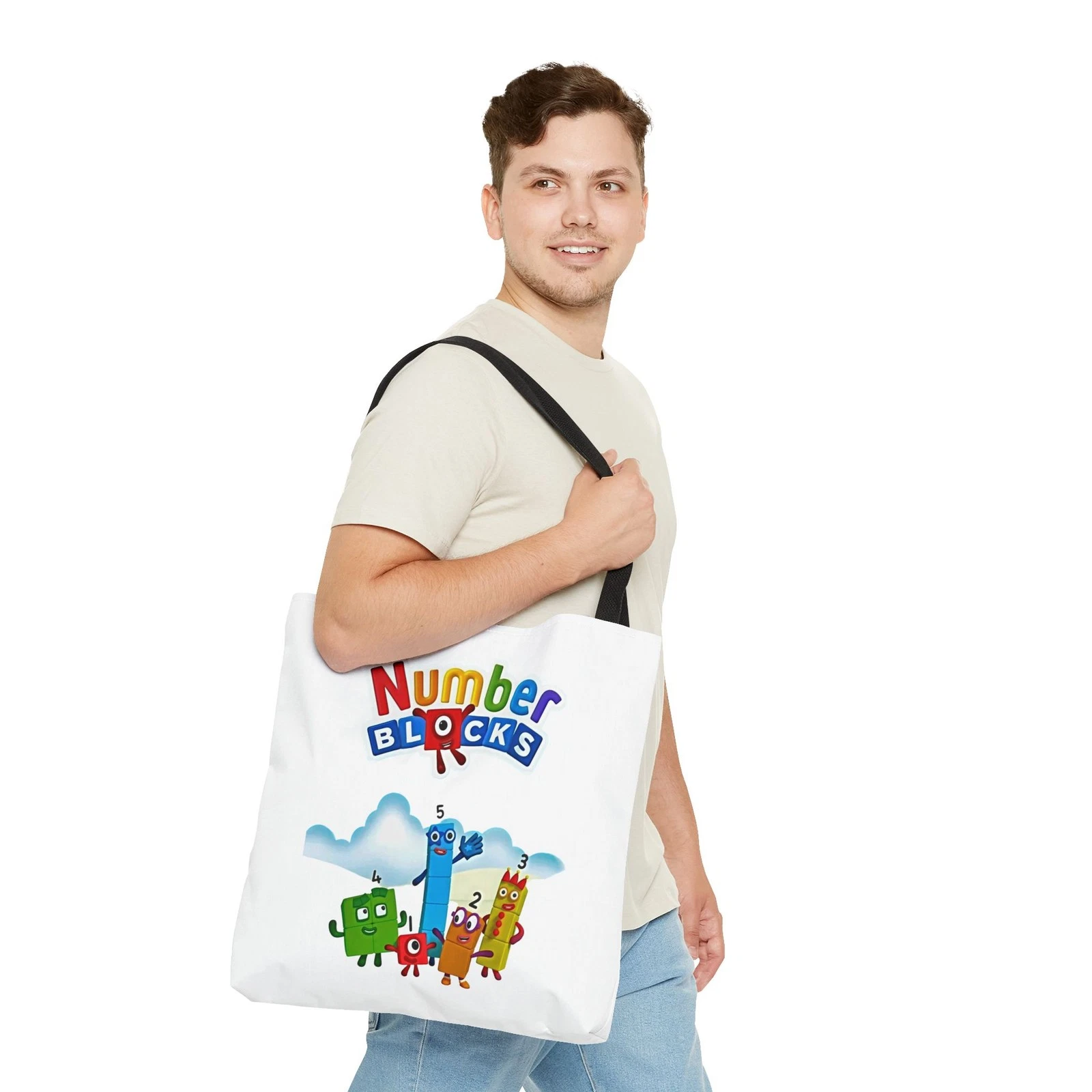 Number Blocks Tote Bag for Kids