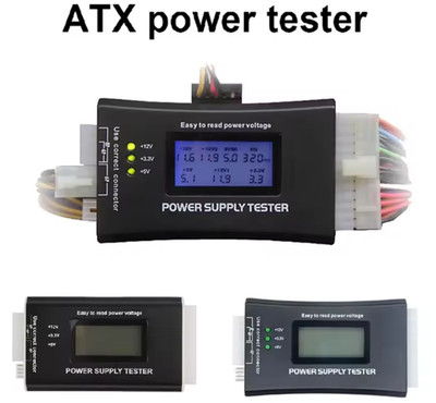 Digitale LCD Display PC Computer 20/24 Pin ATX Netzteil Tester Überprüfen