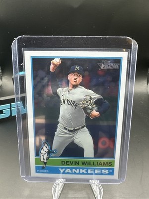 2025 Topps Heritage - Devin Williams #376 Chrome