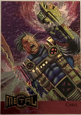 1995 Marvel Metal Silver Flashers Metal Gold Blasters FREE SHIPPING 5+ Cards NM