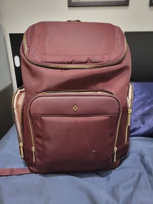 Samsonite Mobile Solution 2 Deluxe Backpack - Merlot Brand New