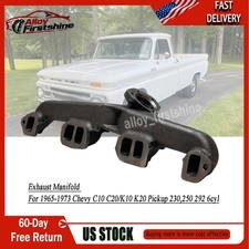 Exhaust Manifold For 1965-1973 Chevy C10 C20k10 K20 Pickup 230250 292 6cyl Exhaust Manifold For 1965-1973 Chevy C10 C20k10 K20 Pickup 230250 292 6cyl