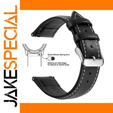 JakeSpecial – Genuine Leather Watch Band for Smartwatches