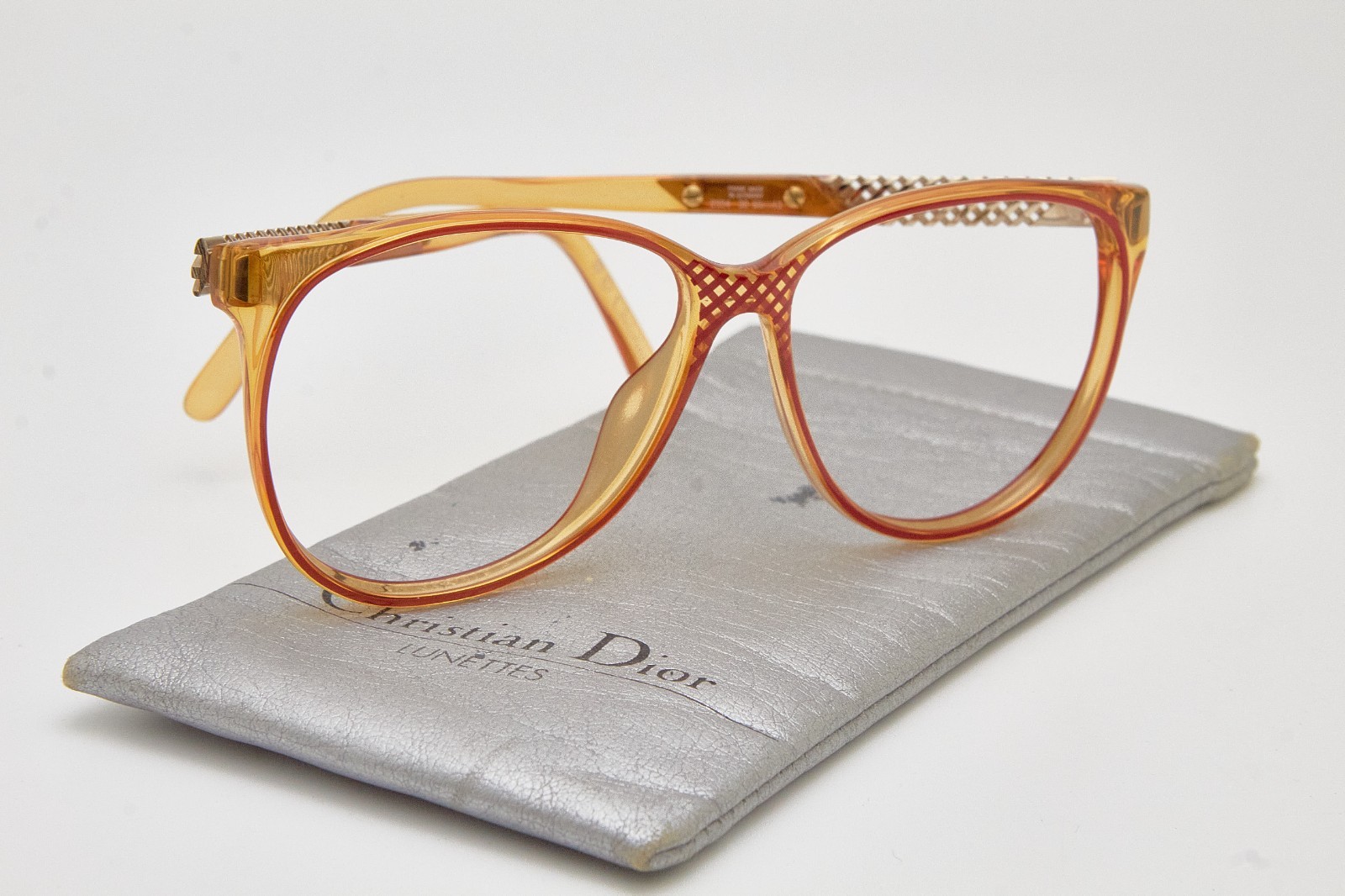 CHRISTIAN DIOR Reerto Sexy Look 80s Eyeglasses , CatEye Shades,Office Siren Glass