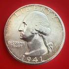 1941-S Washington Quarter * Gem BU++ (album toned) * 916