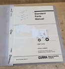 Clark Standard Parts Manual Cmp 15/18 Forklift Book Number 2820107 In Binder Vgc