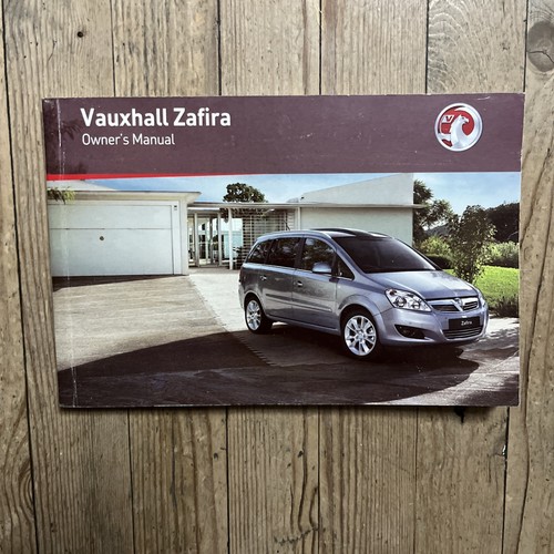 Vauxhall (Opel) Zafira Bj 09-15 Betriebsanleitung Handbuch Packung und Brieftasche 2010 Ref19030 - Bild 2 von 23