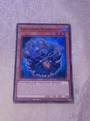 Yugioh TCG Finsternis-Resonator Blazing Dominion BLZD-DE001 Super Rare