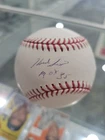 Signed Herb Score Tristar & MLB COA "ROY 55" Rawlings Baseball Ball Autographed