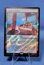 Sunken Hollow (Surge Foil) R MTG FF Collector Commander 429 NM