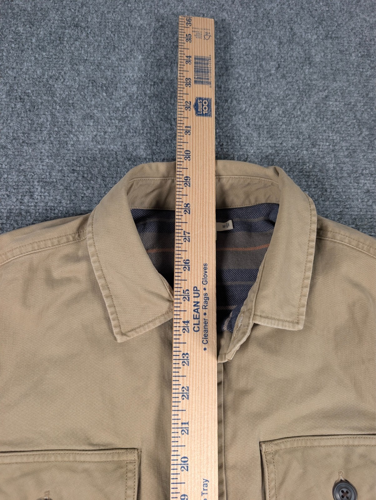 Faherty Stretch Blanked LIned CPO Jacket Mens Med… - image 3