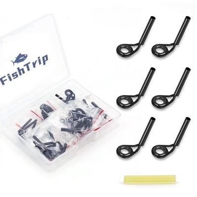 Micro Rod Tips Repair Kit - 30pcs Baitcasting Rods Fishing Rod Tip Guides