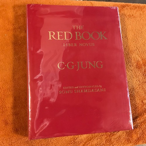 C.G. Carl Jung hardcover THE RED BOOK liber novus SEALED philemon '09 illus eng! - Picture 3 of 7