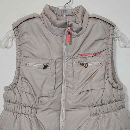 Timberland Puffer Girl Vest Size L - Picture 2 of 9