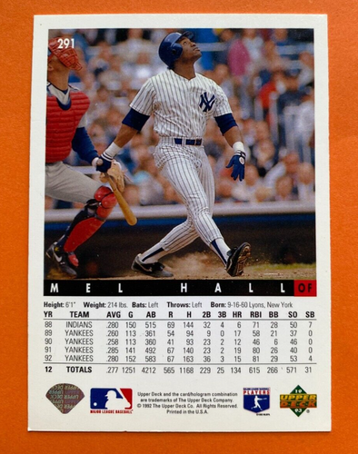 1993 Upper Deck Baseball Cards #291-#799 Pick what you need to complete your set - Picture 3 of 191