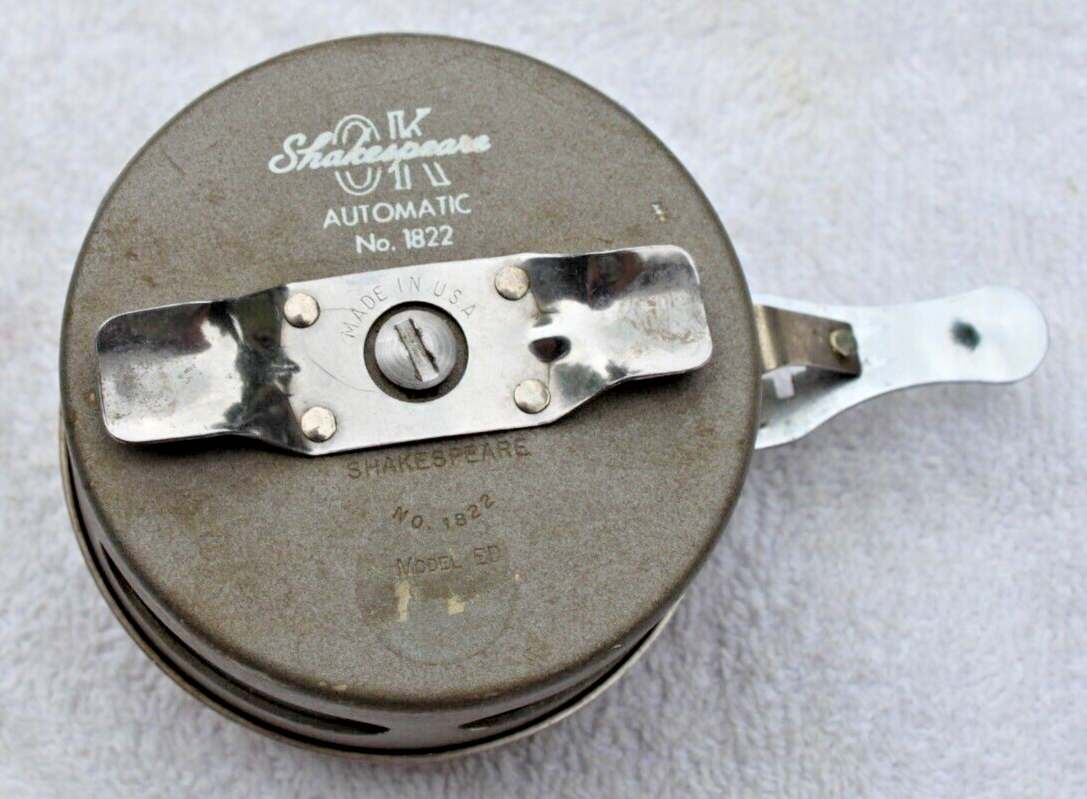 VINTAGE 1950`S SHAKESPEARE FLY REEL フライ Vintage SHAKESPEARE No. 1950 DIRECT DRIVE Model FC Bait