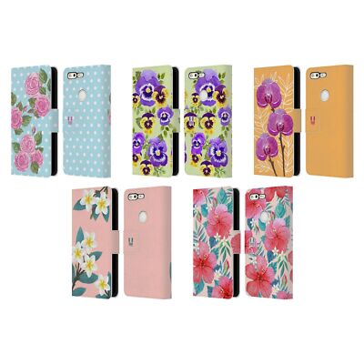HEAD CASE DESIGNS AQUARELL UND BLUMEN 2 BRIEFTASCHE HUELLE FÜR GOOGLE HANDYS