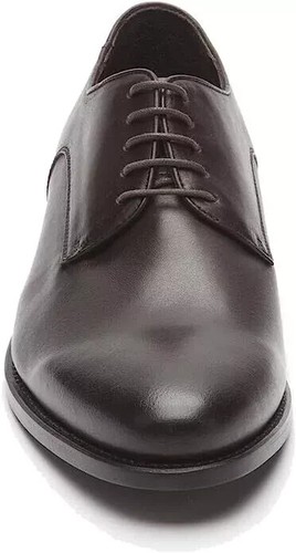 Prime Shoes Roma Frame Stitched Marrone Scuro Scarpe Espresso Oxford Eleganti - Bild 2 von 10