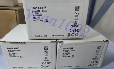 1PCS NEW Basler acA1600-20gm Industrial camera Fast FedEx or DHL